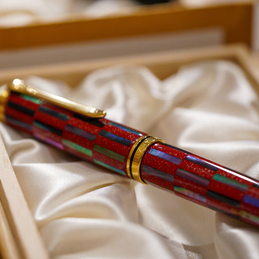 Pelikan M1000 Raden 2023 Red Infinity Fountain Pen LE 400